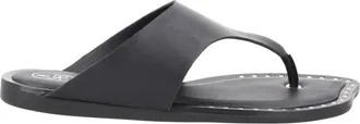 Ash Genius Leather Studded Thong Sandals