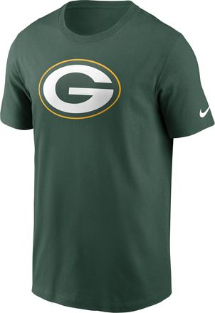 Nike Green Bay Packers Logo Essential Nike Mens NFL T-Shirt in Green | N1993EE7T-UXR