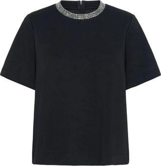 Soaked In Luxury Mujer, Camisetas, Negro, Talla: L