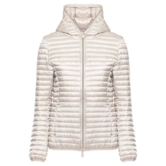 Save The Duck Winter Jackets, female, Beige, Size: 2XL Alexis Quilted Jacket