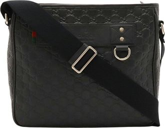 Gucci Sherry Line Messenger Bag Black (Authentic Pre-Loved)
