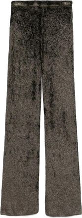 Aya Muse Cocoa Opal Broek - Dames - Wijde Broeken - Grijs - M - Katoen - Broeken