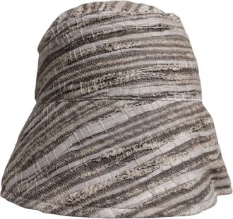 Dolce & Gabbana Multicolor Stripes Cotton Bucket Mens Cap