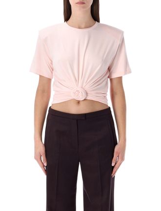 Magda Butrym Magliette e polo Magda Burtym Rosa