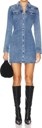 Amanda Uprichard Forrester Dress In Classic Wash