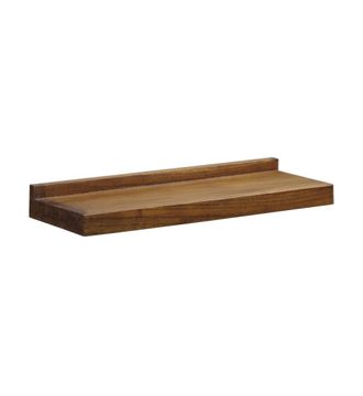 Moycor Estante de pared de madera marr&oacute;n anch. 75 cm