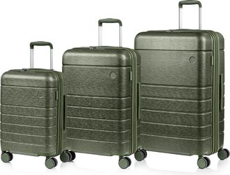 Champs Luggage Linen II / 3-Piece Luggage Set / Ivory
