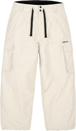 Armada Team Issue 2L Insulated Cargo Pant Skihose - Unisex | wei&szlig;/beige