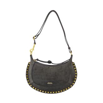 Isabel Marant Oskan Moon Shoulder Bag - female - Isabel Marant - Shoulder Bags - Black - ONE SIZE - Bags