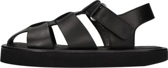 STUDIO NICHOLSON Cassius Schoen - Dames - Sandalen - Zwart - 36 EU - Leer - Schoenen