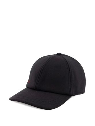Gucci logo-embroidered cap - Black
