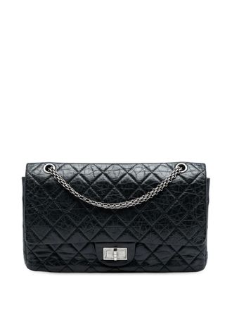 Chanel 2008-2009 Reissue 2.55 Aged Calfskin Double Flap 227 shoulder bag - Black