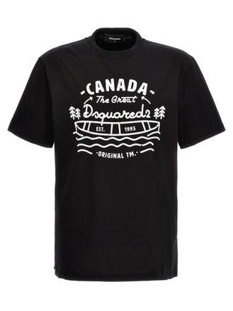 Dsquared2 Black Crew Neck T-Shirt