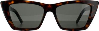 Saint Laurent zonnebril SL 276 Mica 002 Dark Havana Gray