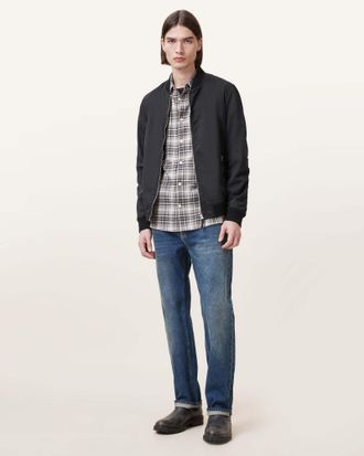 AllSaints Bassett Ramskull Bomber Jacket