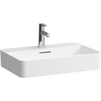 Laufen Val Lavabo Bol, 3 Agujeros Para Grifo, Con Rebosadero, - Laufen
