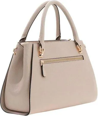 Guess Womens Satchel Bag Taupe Polyurethane - Satchel-Bags