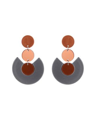 Eyecandy LA Eye Candy La Resin Geo Drop Earrings