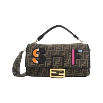 Fendi Pre-owned Vintage Schoudertas - Dames - Pre-owned - Veelkleurig - Maat: ONE Size Nylon
