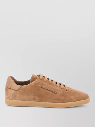 Ermenegildo Zegna suede sneaker 232 low top design