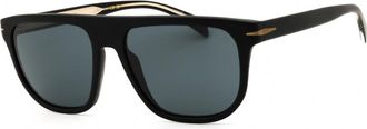 David Beckham DB 7111/S 0I46 IR Matte Black Gold/Grey