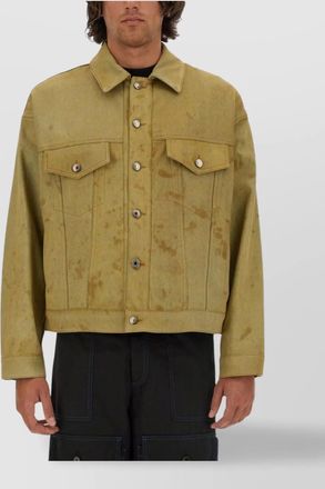 Msgm denim regular-fit jacket