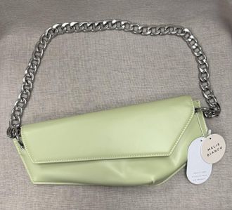 Melie Bianco Womens Gabrielle Mini Shoulder Bag In Pistachio