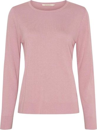 BTF-CPH Top de Seda y Cachemira de Manga Larga - Knitwear - Mujer - Rosa - XL