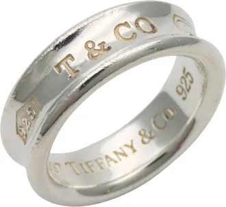 Tiffany & Co. Silver Silver 925 Band Ring (Pre-Owned)