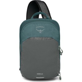 Osprey Nebula 11-Liter Sling Bag in Cascade Blue Coal Grey Heather at Nordstrom