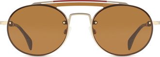 Tommy Hilfiger TH GIGI HADID3 J5G/70 Womens Sunglasses Brown Size 99