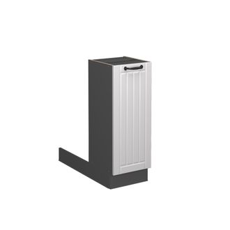 Vicco Isla De Cocina Fame-line, Blanco Casa De Campo, 30 Cm Sin Encimera