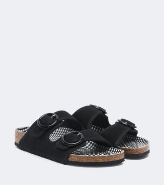 Birkenstock x Repetto Arizona suede sandals