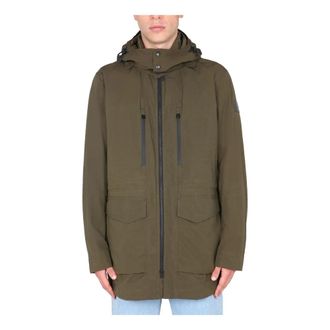 Woolrich Arrowood 2in 1 Coat - Heren - Parka Jassen - Groen - S - Wol - Jassen