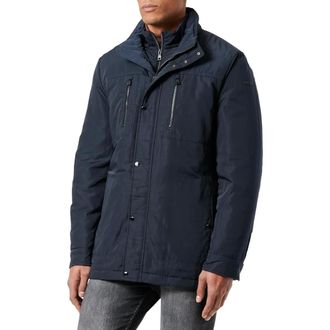 Geox Heren, Jassen, Blauw, Maat: 2XL Poliester