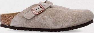 Birkenstock Sabot Boston Birkenstock in camoscio