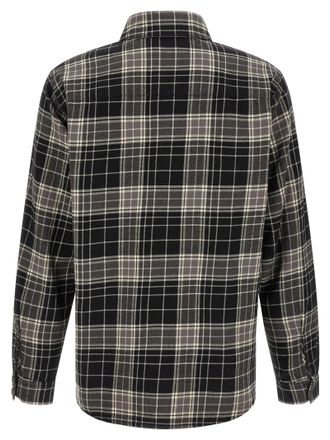 Diesel Check Cotton Shirt - Black