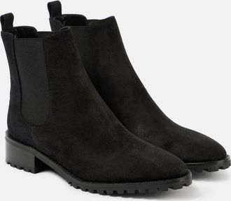 Manolo Blahnik Chelata suede Chelsea boots