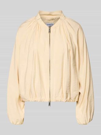 Marella Regular Fit Jacke aus Viskose-Mix Modell Fico in Ecru, Gr&ouml;&szlig;e 34