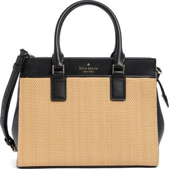 Kate Spade New York cameron medium satchel in Black at Nordstrom Rack