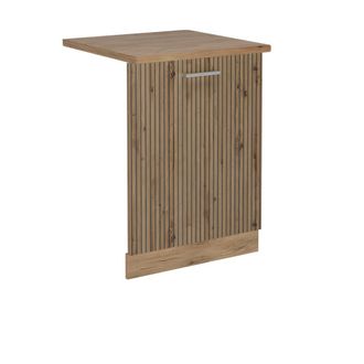 Vicco Tapa Del Lavavajillas R-line, Roble Artesanal, 60 Cm, Et Roble