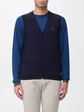 Sun 68 Gilet Sun68 in cotone e lana