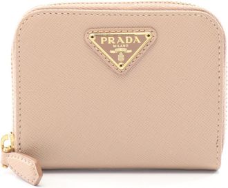 Prada Pink Leather Coin Purse/Coin Case (Pre-Owned)