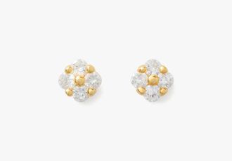 Kate Spade New York Kate Spade Fine Time To Shine Diamond Flower Studs