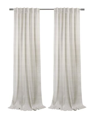 Habitat Austin Light-Filtering Dual Header 52X84 Curtain Panel