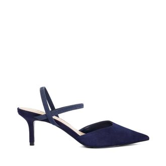 Dune London Womens Ladies Classical - Stiletto Heeled Courts - Navy material_Synthetic - Size UK 3