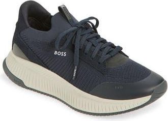 BOSS TTNM Evo Slon Sneaker in Dark Blue at Nordstrom Rack, Size 11Us / 10Uk