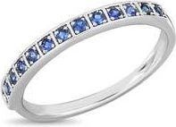 Bony Levy 18K Gold El Mar Sapphire Stackable Ring in 18K White Gold at Nordstrom Rack, Size 7