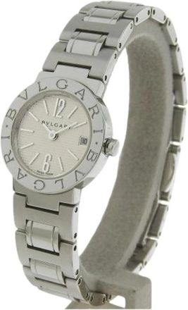 Bulgari Pre-owned Watches, female, White, Size: ONE SIZE Pre-owned Vintage Watch