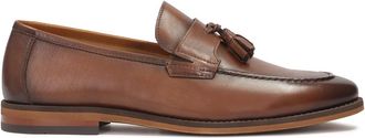 Kazar Heren casual leren loafers - Heren - Loafers - Bruin - 41 EU - Leer - Schoenen